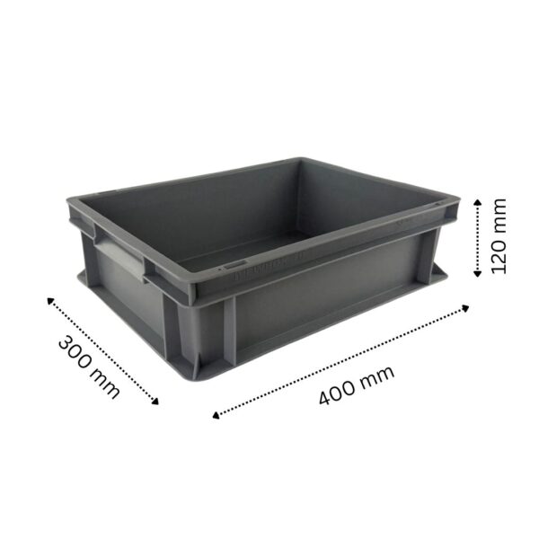 Eurobox klein bemasst