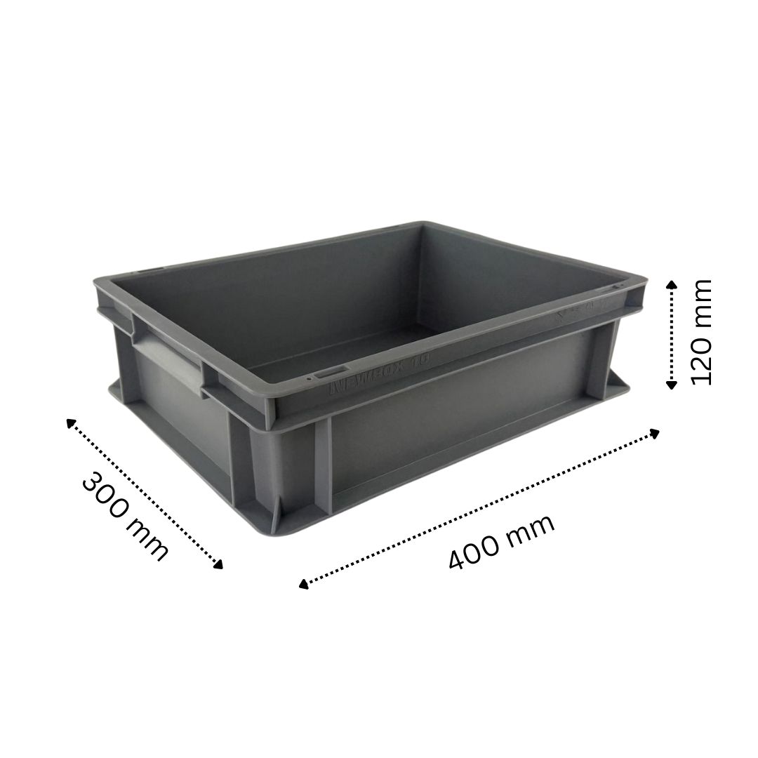 Eurobox klein bemasst