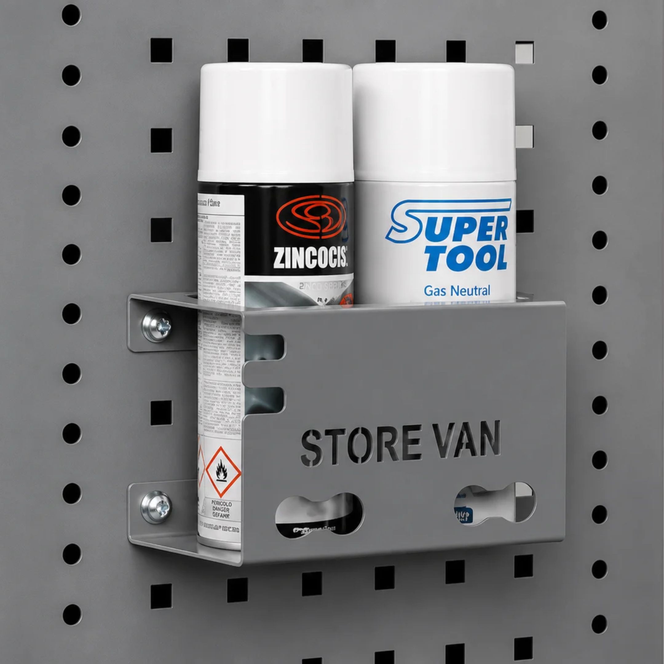 Spraydosenhalter 2-fach